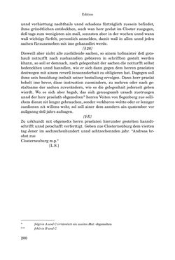 Image of the Page - 200 - in INSTRUKTIONEN UND ORDNUNGEN DER STIFTSHERRSCHAFT KLOSTERNEUBURG - Quellen zur Verwaltung sowie zur Land- und Forstwirtschaft einer geistlichen Grundherrschaft in der Frühen Neuzeit