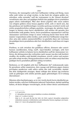 Image of the Page - 224 - in INSTRUKTIONEN UND ORDNUNGEN DER STIFTSHERRSCHAFT KLOSTERNEUBURG - Quellen zur Verwaltung sowie zur Land- und Forstwirtschaft einer geistlichen Grundherrschaft in der Frühen Neuzeit