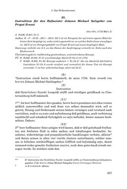 Image of the Page - 227 - in INSTRUKTIONEN UND ORDNUNGEN DER STIFTSHERRSCHAFT KLOSTERNEUBURG - Quellen zur Verwaltung sowie zur Land- und Forstwirtschaft einer geistlichen Grundherrschaft in der Frühen Neuzeit