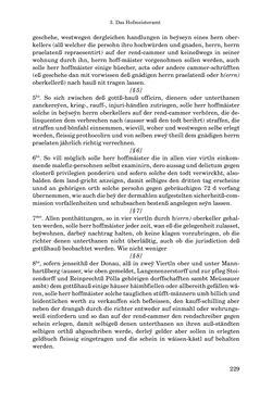 Image of the Page - 229 - in INSTRUKTIONEN UND ORDNUNGEN DER STIFTSHERRSCHAFT KLOSTERNEUBURG - Quellen zur Verwaltung sowie zur Land- und Forstwirtschaft einer geistlichen Grundherrschaft in der Frühen Neuzeit