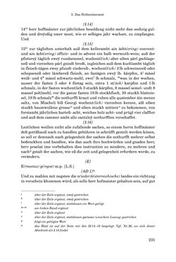 Image of the Page - 231 - in INSTRUKTIONEN UND ORDNUNGEN DER STIFTSHERRSCHAFT KLOSTERNEUBURG - Quellen zur Verwaltung sowie zur Land- und Forstwirtschaft einer geistlichen Grundherrschaft in der Frühen Neuzeit