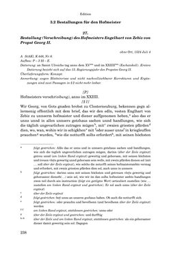 Image of the Page - 238 - in INSTRUKTIONEN UND ORDNUNGEN DER STIFTSHERRSCHAFT KLOSTERNEUBURG - Quellen zur Verwaltung sowie zur Land- und Forstwirtschaft einer geistlichen Grundherrschaft in der Frühen Neuzeit