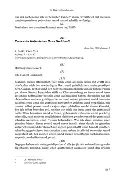 Image of the Page - 247 - in INSTRUKTIONEN UND ORDNUNGEN DER STIFTSHERRSCHAFT KLOSTERNEUBURG - Quellen zur Verwaltung sowie zur Land- und Forstwirtschaft einer geistlichen Grundherrschaft in der Frühen Neuzeit