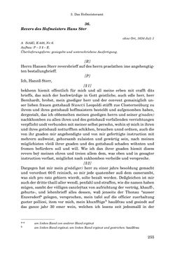 Image of the Page - 255 - in INSTRUKTIONEN UND ORDNUNGEN DER STIFTSHERRSCHAFT KLOSTERNEUBURG - Quellen zur Verwaltung sowie zur Land- und Forstwirtschaft einer geistlichen Grundherrschaft in der Frühen Neuzeit