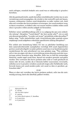 Image of the Page - 272 - in INSTRUKTIONEN UND ORDNUNGEN DER STIFTSHERRSCHAFT KLOSTERNEUBURG - Quellen zur Verwaltung sowie zur Land- und Forstwirtschaft einer geistlichen Grundherrschaft in der Frühen Neuzeit