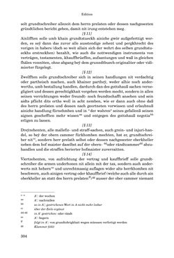 Image of the Page - 304 - in INSTRUKTIONEN UND ORDNUNGEN DER STIFTSHERRSCHAFT KLOSTERNEUBURG - Quellen zur Verwaltung sowie zur Land- und Forstwirtschaft einer geistlichen Grundherrschaft in der Frühen Neuzeit