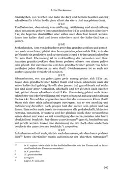 Image of the Page - 305 - in INSTRUKTIONEN UND ORDNUNGEN DER STIFTSHERRSCHAFT KLOSTERNEUBURG - Quellen zur Verwaltung sowie zur Land- und Forstwirtschaft einer geistlichen Grundherrschaft in der Frühen Neuzeit