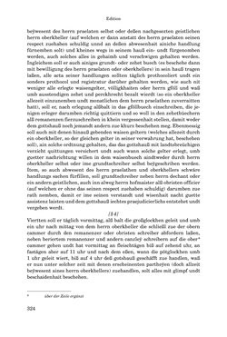 Bild der Seite - 324 - in INSTRUKTIONEN UND ORDNUNGEN DER STIFTSHERRSCHAFT KLOSTERNEUBURG - Quellen zur Verwaltung sowie zur Land- und Forstwirtschaft einer geistlichen Grundherrschaft in der Frühen Neuzeit