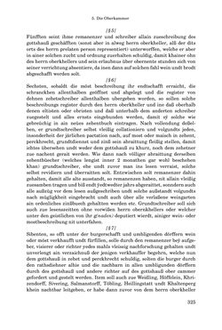 Bild der Seite - 325 - in INSTRUKTIONEN UND ORDNUNGEN DER STIFTSHERRSCHAFT KLOSTERNEUBURG - Quellen zur Verwaltung sowie zur Land- und Forstwirtschaft einer geistlichen Grundherrschaft in der Frühen Neuzeit