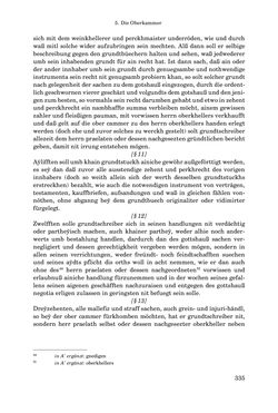 Bild der Seite - 335 - in INSTRUKTIONEN UND ORDNUNGEN DER STIFTSHERRSCHAFT KLOSTERNEUBURG - Quellen zur Verwaltung sowie zur Land- und Forstwirtschaft einer geistlichen Grundherrschaft in der Frühen Neuzeit