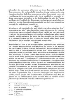 Image of the Page - 337 - in INSTRUKTIONEN UND ORDNUNGEN DER STIFTSHERRSCHAFT KLOSTERNEUBURG - Quellen zur Verwaltung sowie zur Land- und Forstwirtschaft einer geistlichen Grundherrschaft in der Frühen Neuzeit