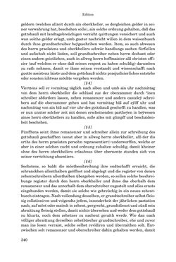 Image of the Page - 340 - in INSTRUKTIONEN UND ORDNUNGEN DER STIFTSHERRSCHAFT KLOSTERNEUBURG - Quellen zur Verwaltung sowie zur Land- und Forstwirtschaft einer geistlichen Grundherrschaft in der Frühen Neuzeit