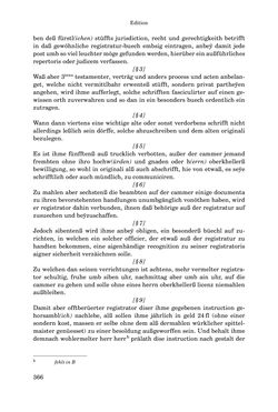 Bild der Seite - 366 - in INSTRUKTIONEN UND ORDNUNGEN DER STIFTSHERRSCHAFT KLOSTERNEUBURG - Quellen zur Verwaltung sowie zur Land- und Forstwirtschaft einer geistlichen Grundherrschaft in der Frühen Neuzeit
