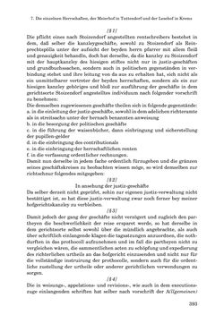 Image of the Page - 393 - in INSTRUKTIONEN UND ORDNUNGEN DER STIFTSHERRSCHAFT KLOSTERNEUBURG - Quellen zur Verwaltung sowie zur Land- und Forstwirtschaft einer geistlichen Grundherrschaft in der Frühen Neuzeit