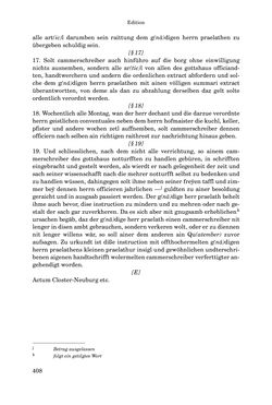 Bild der Seite - 408 - in INSTRUKTIONEN UND ORDNUNGEN DER STIFTSHERRSCHAFT KLOSTERNEUBURG - Quellen zur Verwaltung sowie zur Land- und Forstwirtschaft einer geistlichen Grundherrschaft in der Frühen Neuzeit