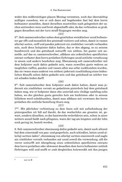 Bild der Seite - 411 - in INSTRUKTIONEN UND ORDNUNGEN DER STIFTSHERRSCHAFT KLOSTERNEUBURG - Quellen zur Verwaltung sowie zur Land- und Forstwirtschaft einer geistlichen Grundherrschaft in der Frühen Neuzeit
