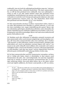Bild der Seite - 414 - in INSTRUKTIONEN UND ORDNUNGEN DER STIFTSHERRSCHAFT KLOSTERNEUBURG - Quellen zur Verwaltung sowie zur Land- und Forstwirtschaft einer geistlichen Grundherrschaft in der Frühen Neuzeit