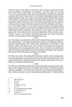 Bild der Seite - 415 - in INSTRUKTIONEN UND ORDNUNGEN DER STIFTSHERRSCHAFT KLOSTERNEUBURG - Quellen zur Verwaltung sowie zur Land- und Forstwirtschaft einer geistlichen Grundherrschaft in der Frühen Neuzeit