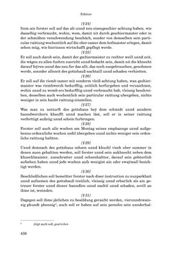 Bild der Seite - 438 - in INSTRUKTIONEN UND ORDNUNGEN DER STIFTSHERRSCHAFT KLOSTERNEUBURG - Quellen zur Verwaltung sowie zur Land- und Forstwirtschaft einer geistlichen Grundherrschaft in der Frühen Neuzeit