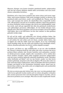 Bild der Seite - 440 - in INSTRUKTIONEN UND ORDNUNGEN DER STIFTSHERRSCHAFT KLOSTERNEUBURG - Quellen zur Verwaltung sowie zur Land- und Forstwirtschaft einer geistlichen Grundherrschaft in der Frühen Neuzeit