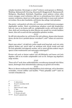 Image of the Page - 449 - in INSTRUKTIONEN UND ORDNUNGEN DER STIFTSHERRSCHAFT KLOSTERNEUBURG - Quellen zur Verwaltung sowie zur Land- und Forstwirtschaft einer geistlichen Grundherrschaft in der Frühen Neuzeit