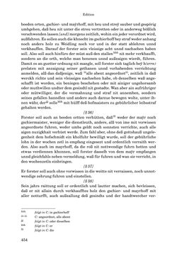 Image of the Page - 454 - in INSTRUKTIONEN UND ORDNUNGEN DER STIFTSHERRSCHAFT KLOSTERNEUBURG - Quellen zur Verwaltung sowie zur Land- und Forstwirtschaft einer geistlichen Grundherrschaft in der Frühen Neuzeit