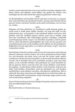Image of the Page - 466 - in INSTRUKTIONEN UND ORDNUNGEN DER STIFTSHERRSCHAFT KLOSTERNEUBURG - Quellen zur Verwaltung sowie zur Land- und Forstwirtschaft einer geistlichen Grundherrschaft in der Frühen Neuzeit