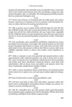 Image of the Page - 485 - in INSTRUKTIONEN UND ORDNUNGEN DER STIFTSHERRSCHAFT KLOSTERNEUBURG - Quellen zur Verwaltung sowie zur Land- und Forstwirtschaft einer geistlichen Grundherrschaft in der Frühen Neuzeit