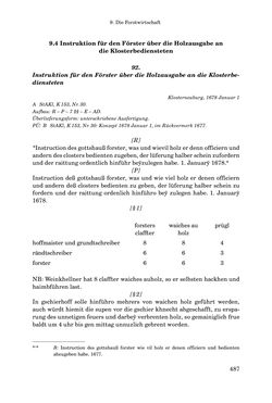 Image of the Page - 487 - in INSTRUKTIONEN UND ORDNUNGEN DER STIFTSHERRSCHAFT KLOSTERNEUBURG - Quellen zur Verwaltung sowie zur Land- und Forstwirtschaft einer geistlichen Grundherrschaft in der Frühen Neuzeit