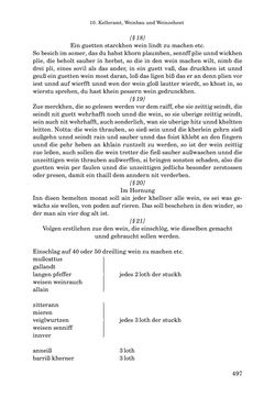 Image of the Page - 497 - in INSTRUKTIONEN UND ORDNUNGEN DER STIFTSHERRSCHAFT KLOSTERNEUBURG - Quellen zur Verwaltung sowie zur Land- und Forstwirtschaft einer geistlichen Grundherrschaft in der Frühen Neuzeit