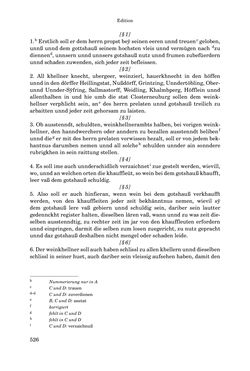 Bild der Seite - 526 - in INSTRUKTIONEN UND ORDNUNGEN DER STIFTSHERRSCHAFT KLOSTERNEUBURG - Quellen zur Verwaltung sowie zur Land- und Forstwirtschaft einer geistlichen Grundherrschaft in der Frühen Neuzeit