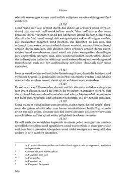 Bild der Seite - 534 - in INSTRUKTIONEN UND ORDNUNGEN DER STIFTSHERRSCHAFT KLOSTERNEUBURG - Quellen zur Verwaltung sowie zur Land- und Forstwirtschaft einer geistlichen Grundherrschaft in der Frühen Neuzeit