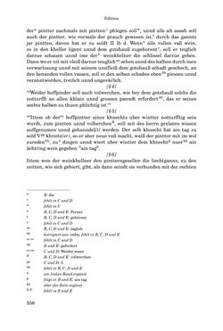 Image of the Page - 556 - in INSTRUKTIONEN UND ORDNUNGEN DER STIFTSHERRSCHAFT KLOSTERNEUBURG - Quellen zur Verwaltung sowie zur Land- und Forstwirtschaft einer geistlichen Grundherrschaft in der Frühen Neuzeit