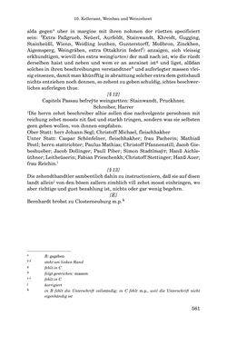 Bild der Seite - 561 - in INSTRUKTIONEN UND ORDNUNGEN DER STIFTSHERRSCHAFT KLOSTERNEUBURG - Quellen zur Verwaltung sowie zur Land- und Forstwirtschaft einer geistlichen Grundherrschaft in der Frühen Neuzeit