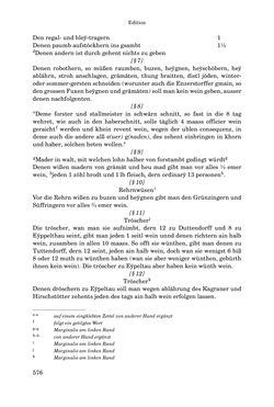 Image of the Page - 576 - in INSTRUKTIONEN UND ORDNUNGEN DER STIFTSHERRSCHAFT KLOSTERNEUBURG - Quellen zur Verwaltung sowie zur Land- und Forstwirtschaft einer geistlichen Grundherrschaft in der Frühen Neuzeit