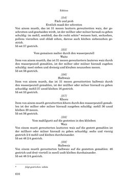 Image of the Page - 610 - in INSTRUKTIONEN UND ORDNUNGEN DER STIFTSHERRSCHAFT KLOSTERNEUBURG - Quellen zur Verwaltung sowie zur Land- und Forstwirtschaft einer geistlichen Grundherrschaft in der Frühen Neuzeit