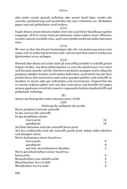 Image of the Page - 622 - in INSTRUKTIONEN UND ORDNUNGEN DER STIFTSHERRSCHAFT KLOSTERNEUBURG - Quellen zur Verwaltung sowie zur Land- und Forstwirtschaft einer geistlichen Grundherrschaft in der Frühen Neuzeit