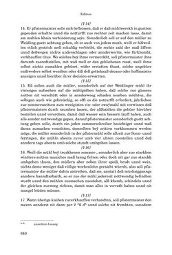 Image of the Page - 640 - in INSTRUKTIONEN UND ORDNUNGEN DER STIFTSHERRSCHAFT KLOSTERNEUBURG - Quellen zur Verwaltung sowie zur Land- und Forstwirtschaft einer geistlichen Grundherrschaft in der Frühen Neuzeit