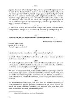 Image of the Page - 644 - in INSTRUKTIONEN UND ORDNUNGEN DER STIFTSHERRSCHAFT KLOSTERNEUBURG - Quellen zur Verwaltung sowie zur Land- und Forstwirtschaft einer geistlichen Grundherrschaft in der Frühen Neuzeit