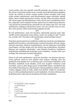 Bild der Seite - 654 - in INSTRUKTIONEN UND ORDNUNGEN DER STIFTSHERRSCHAFT KLOSTERNEUBURG - Quellen zur Verwaltung sowie zur Land- und Forstwirtschaft einer geistlichen Grundherrschaft in der Frühen Neuzeit