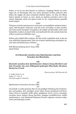 Bild der Seite - 667 - in INSTRUKTIONEN UND ORDNUNGEN DER STIFTSHERRSCHAFT KLOSTERNEUBURG - Quellen zur Verwaltung sowie zur Land- und Forstwirtschaft einer geistlichen Grundherrschaft in der Frühen Neuzeit
