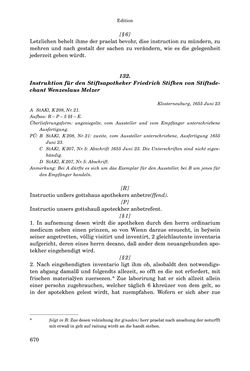 Image of the Page - 670 - in INSTRUKTIONEN UND ORDNUNGEN DER STIFTSHERRSCHAFT KLOSTERNEUBURG - Quellen zur Verwaltung sowie zur Land- und Forstwirtschaft einer geistlichen Grundherrschaft in der Frühen Neuzeit