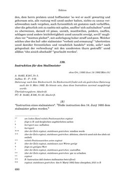 Image of the Page - 690 - in INSTRUKTIONEN UND ORDNUNGEN DER STIFTSHERRSCHAFT KLOSTERNEUBURG - Quellen zur Verwaltung sowie zur Land- und Forstwirtschaft einer geistlichen Grundherrschaft in der Frühen Neuzeit