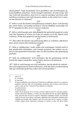 Image of the Page - 705 - in INSTRUKTIONEN UND ORDNUNGEN DER STIFTSHERRSCHAFT KLOSTERNEUBURG - Quellen zur Verwaltung sowie zur Land- und Forstwirtschaft einer geistlichen Grundherrschaft in der Frühen Neuzeit