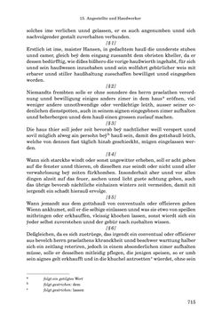 Image of the Page - 715 - in INSTRUKTIONEN UND ORDNUNGEN DER STIFTSHERRSCHAFT KLOSTERNEUBURG - Quellen zur Verwaltung sowie zur Land- und Forstwirtschaft einer geistlichen Grundherrschaft in der Frühen Neuzeit