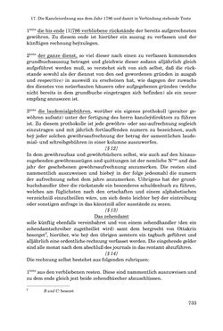 Bild der Seite - 733 - in INSTRUKTIONEN UND ORDNUNGEN DER STIFTSHERRSCHAFT KLOSTERNEUBURG - Quellen zur Verwaltung sowie zur Land- und Forstwirtschaft einer geistlichen Grundherrschaft in der Frühen Neuzeit