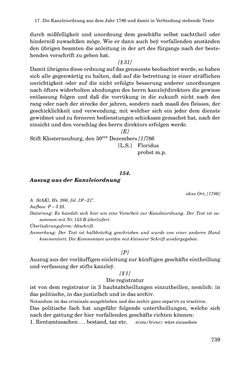Bild der Seite - 739 - in INSTRUKTIONEN UND ORDNUNGEN DER STIFTSHERRSCHAFT KLOSTERNEUBURG - Quellen zur Verwaltung sowie zur Land- und Forstwirtschaft einer geistlichen Grundherrschaft in der Frühen Neuzeit