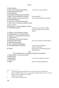 Image of the Page - 740 - in INSTRUKTIONEN UND ORDNUNGEN DER STIFTSHERRSCHAFT KLOSTERNEUBURG - Quellen zur Verwaltung sowie zur Land- und Forstwirtschaft einer geistlichen Grundherrschaft in der Frühen Neuzeit