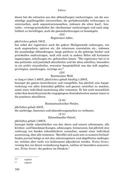 Image of the Page - 750 - in INSTRUKTIONEN UND ORDNUNGEN DER STIFTSHERRSCHAFT KLOSTERNEUBURG - Quellen zur Verwaltung sowie zur Land- und Forstwirtschaft einer geistlichen Grundherrschaft in der Frühen Neuzeit