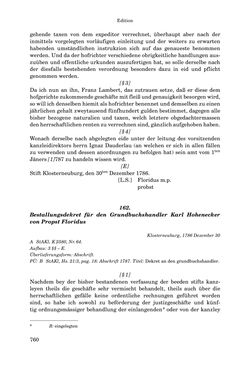 Bild der Seite - 760 - in INSTRUKTIONEN UND ORDNUNGEN DER STIFTSHERRSCHAFT KLOSTERNEUBURG - Quellen zur Verwaltung sowie zur Land- und Forstwirtschaft einer geistlichen Grundherrschaft in der Frühen Neuzeit